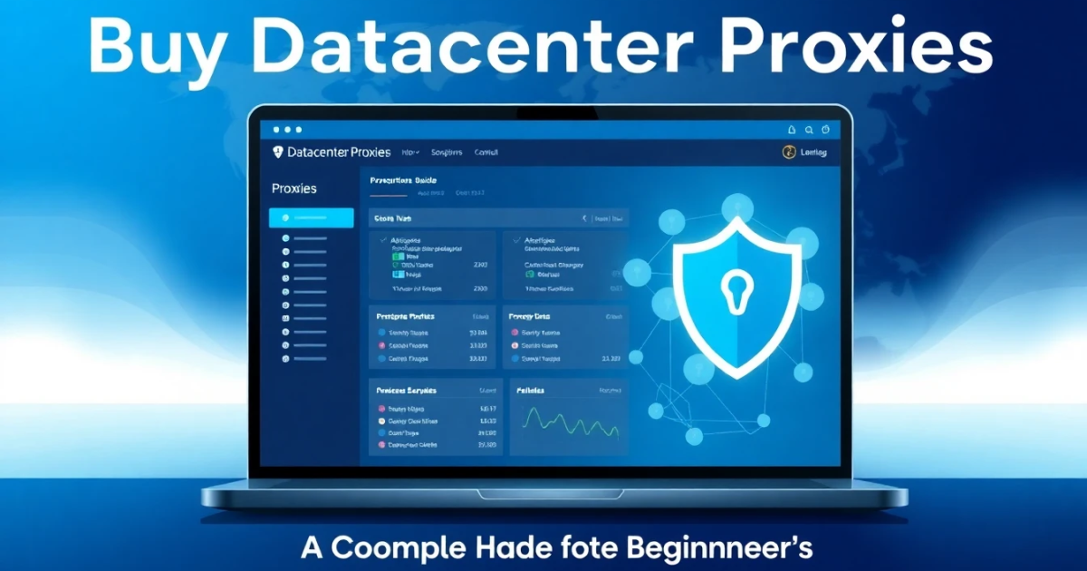 Buy Datacenter Proxies: A Complete Guide for Beginners