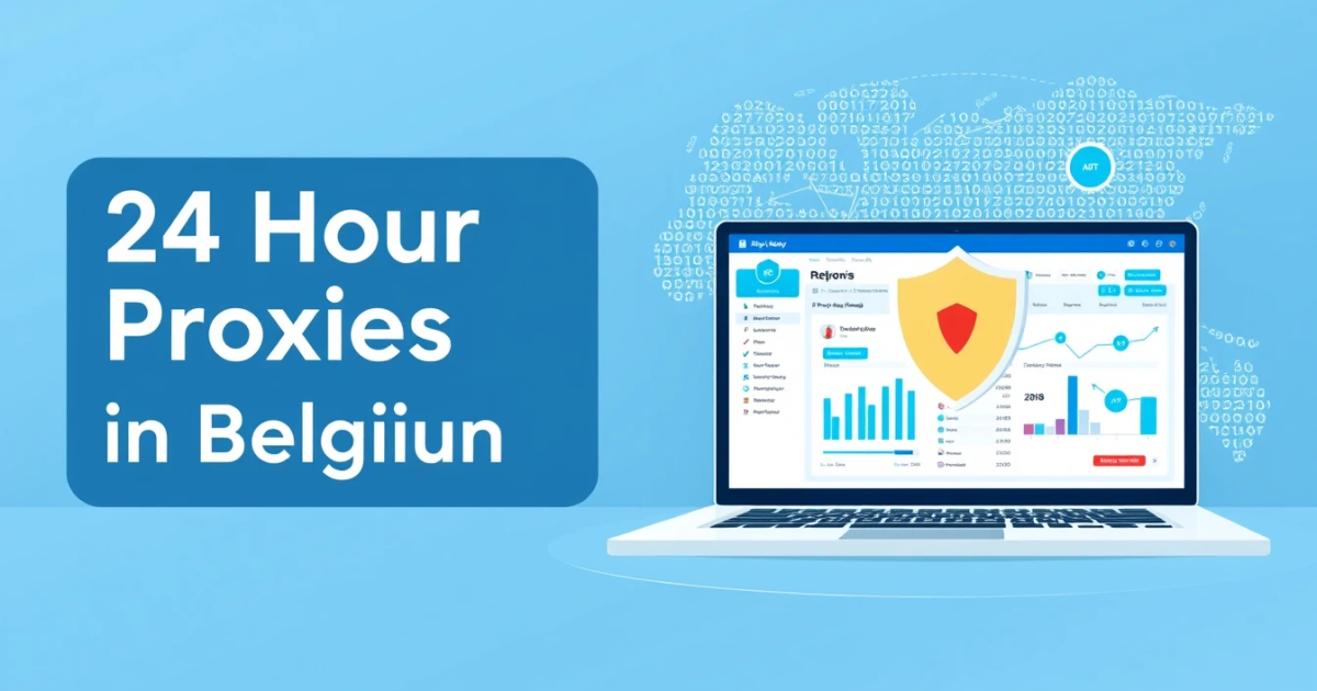 24 Hour Proxies in Belgium: Everything You Need to Know