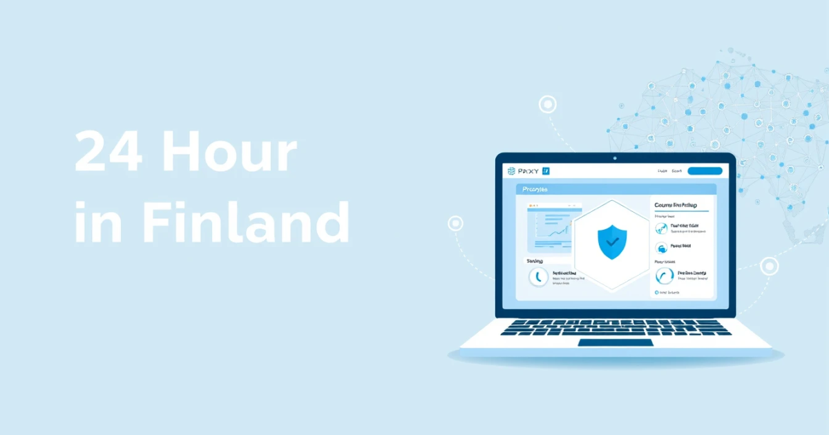 24 Hour Proxies in Finland: Your Complete Guide