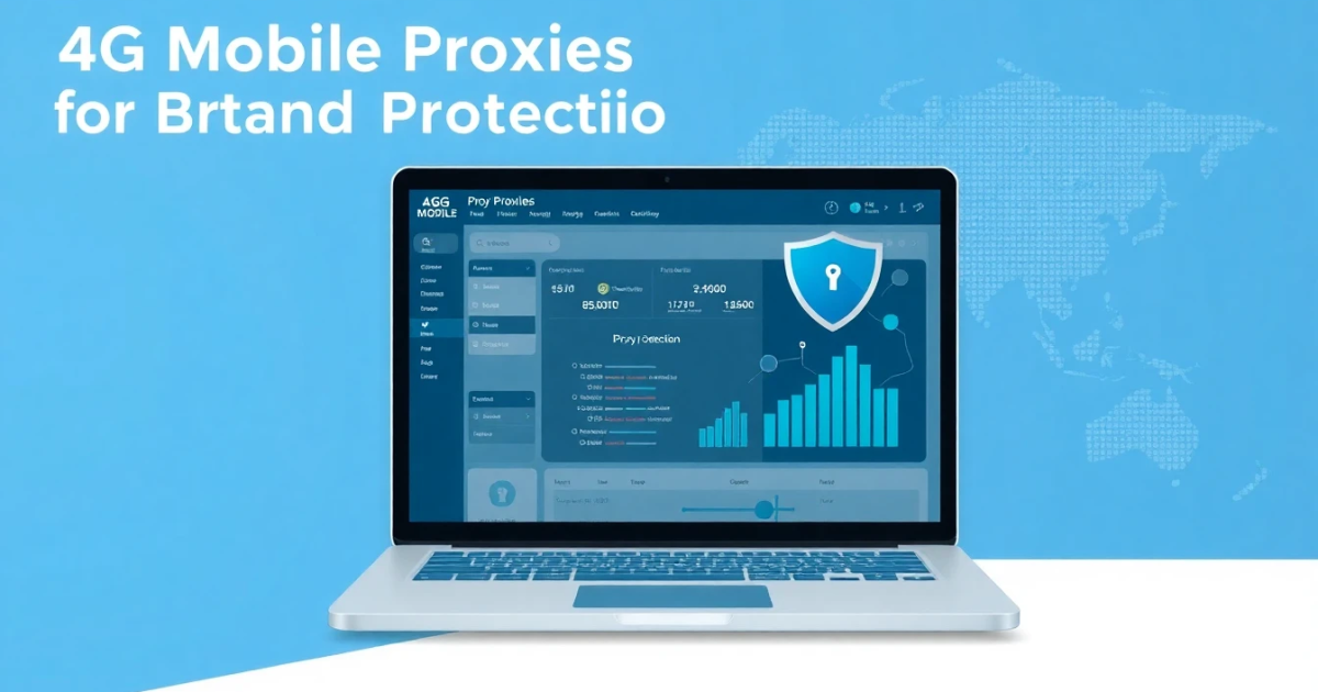 4G Mobile Proxies for Brand Protection: Ultimate Guide