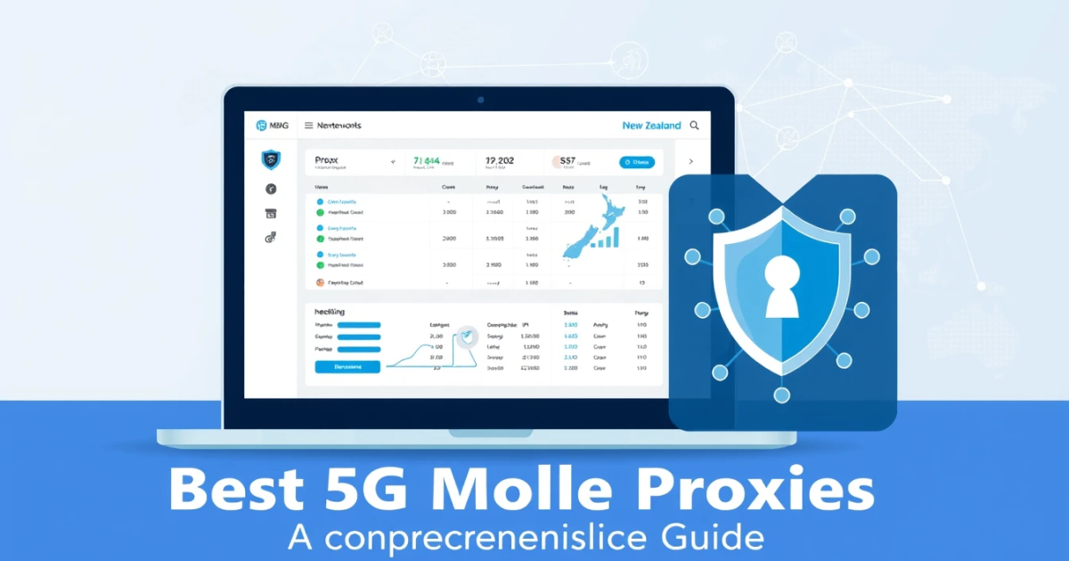 Best 5G Mobile Proxies for New Zealand: A Comprehensive Guide