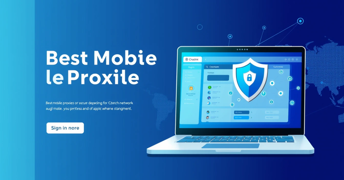 Best Mobile Proxies for Czech Republic
