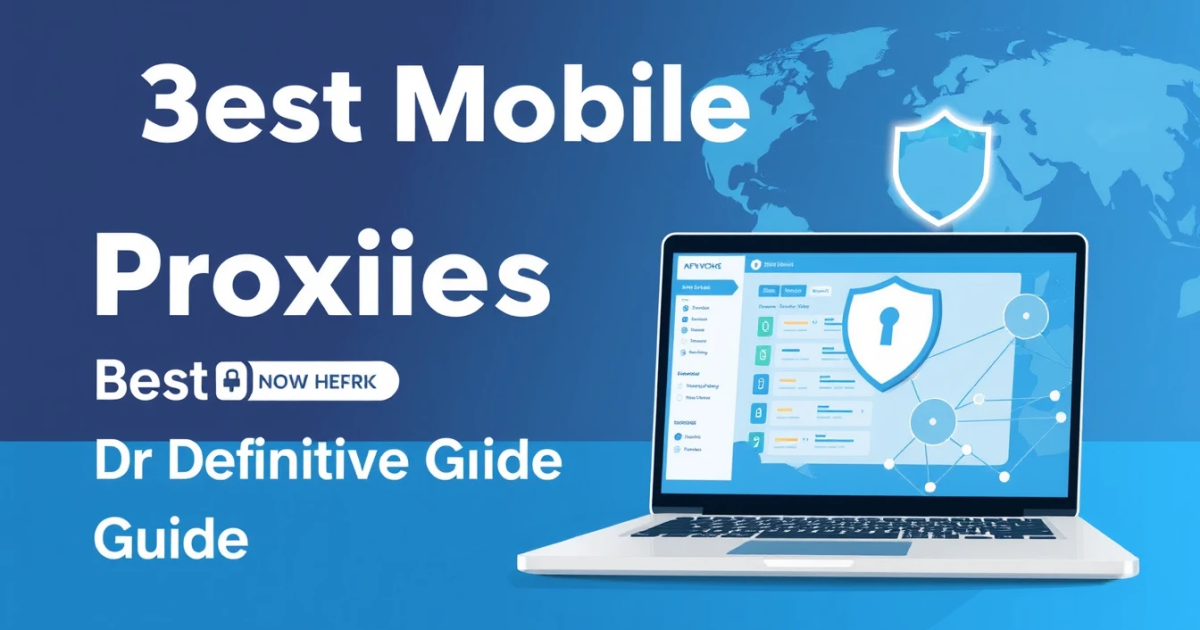 Best Mobile Proxies: Your Definitive Guide