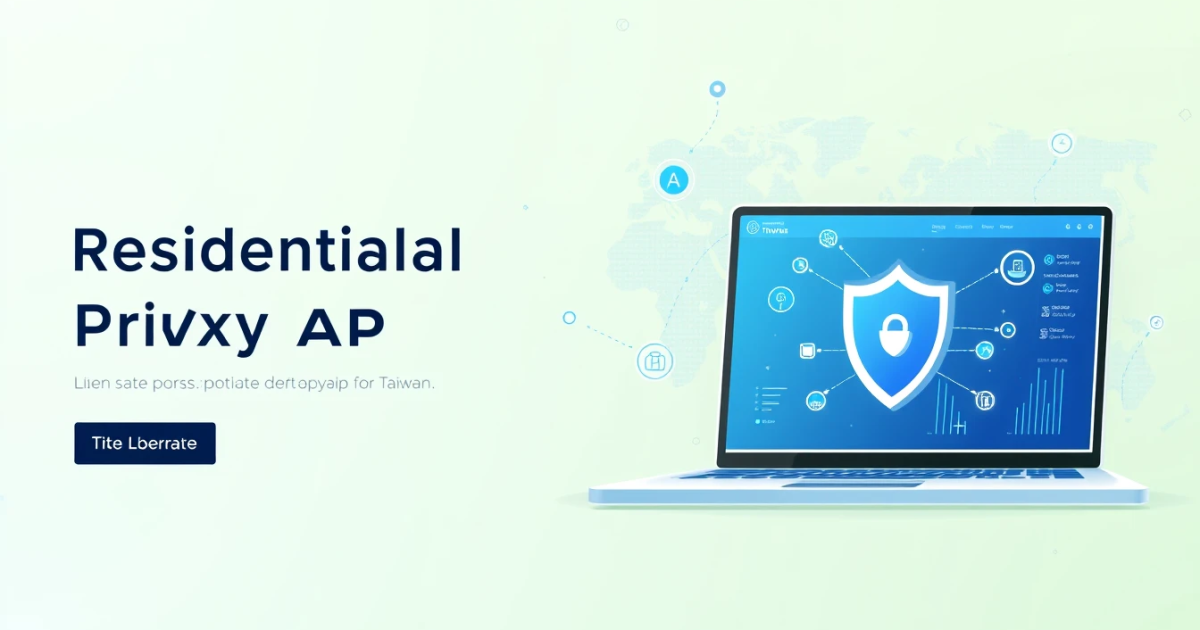 Best Residential Proxy API for Taiwan