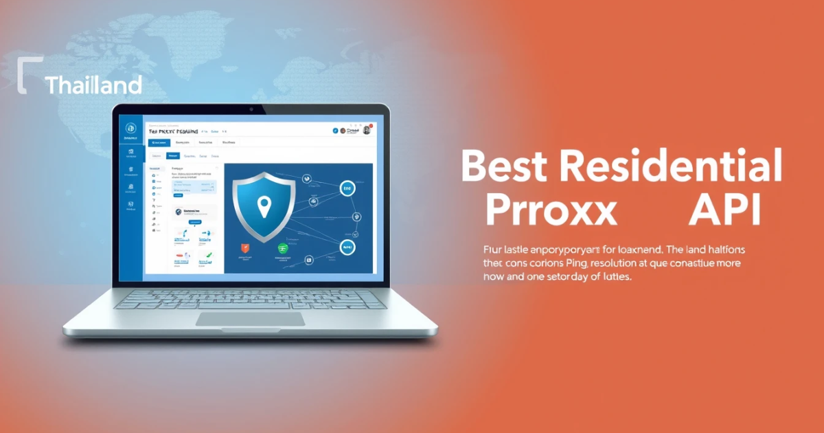 Best Residential Proxy API for Thailand