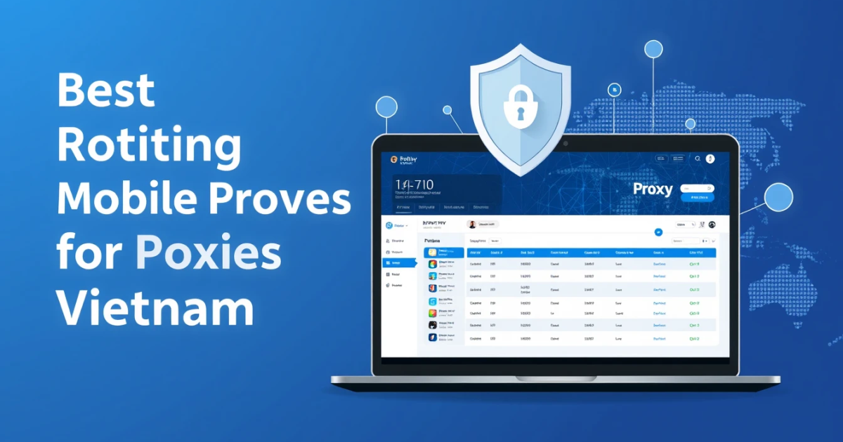 Best Rotating Mobile Proxies for Vietnam