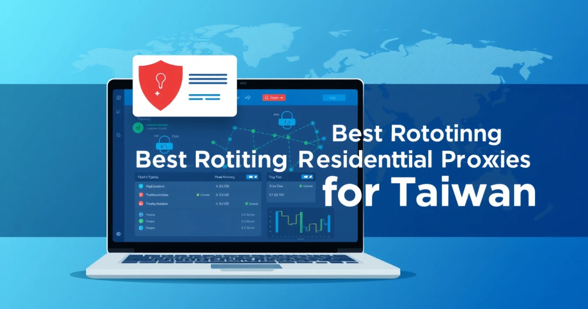 Best Rotating Residential Proxies for Taiwan