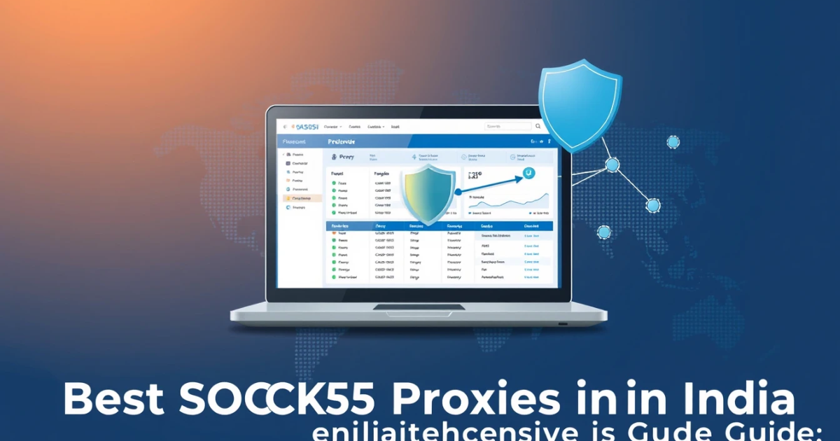 Best SOCKS5 Proxies for India: A Comprehensive Guide