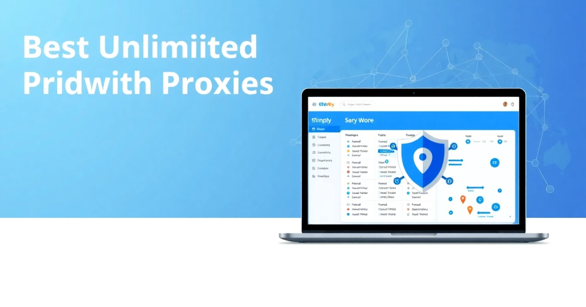 Best Unlimited Bandwidth Proxies for Cybersecurity Research