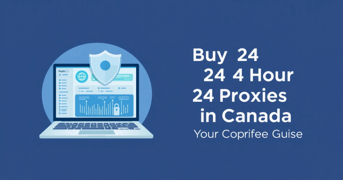 Buy 24 Hour Proxies in Canada: Your Complete Guide