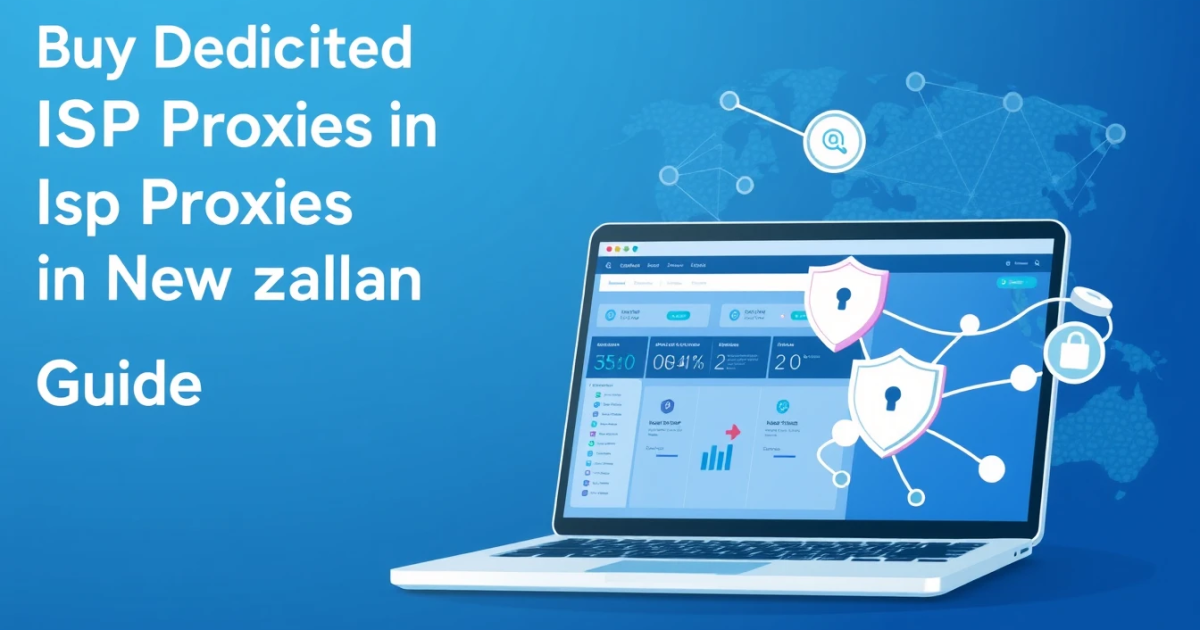 Buy Dedicated ISP Proxies in New Zealand: A Comprehensive Guide