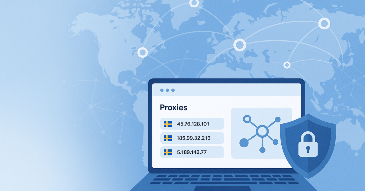 Buy Dedicated Mobile Proxies in Sweden: A Comprehensive Guide