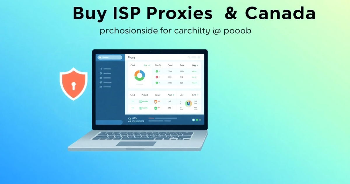 Buy ISP Proxies in Canada: A Complete Guide for Non-Technical Users
