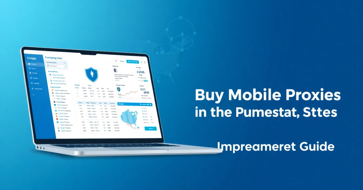 Buy Mobile Proxies in the United States: A Comprehensive Guide
