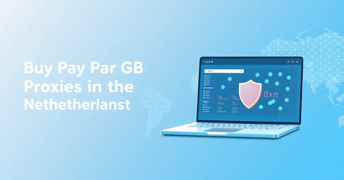 Buy Pay Per GB Proxies in the Netherlands: A Comprehensive Guide