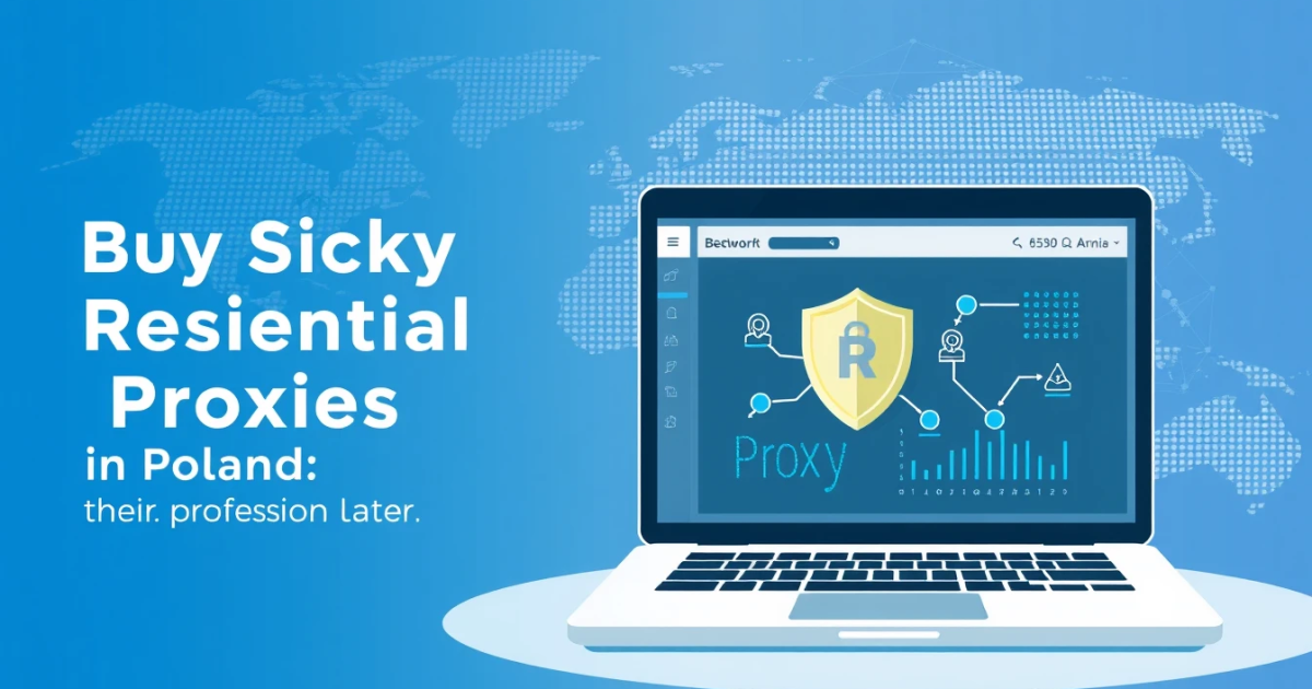 Buy Sticky Residential Proxies in Poland: The Complete Guide