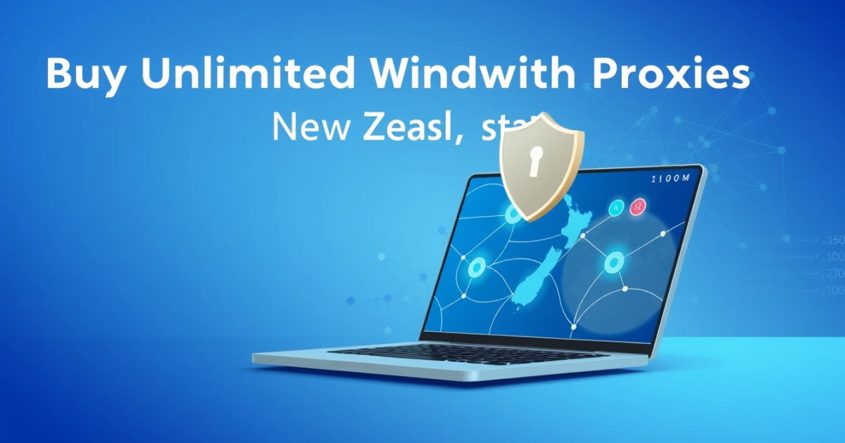 Buy Unlimited Bandwidth Proxies in New Zealand: A Complete Guide