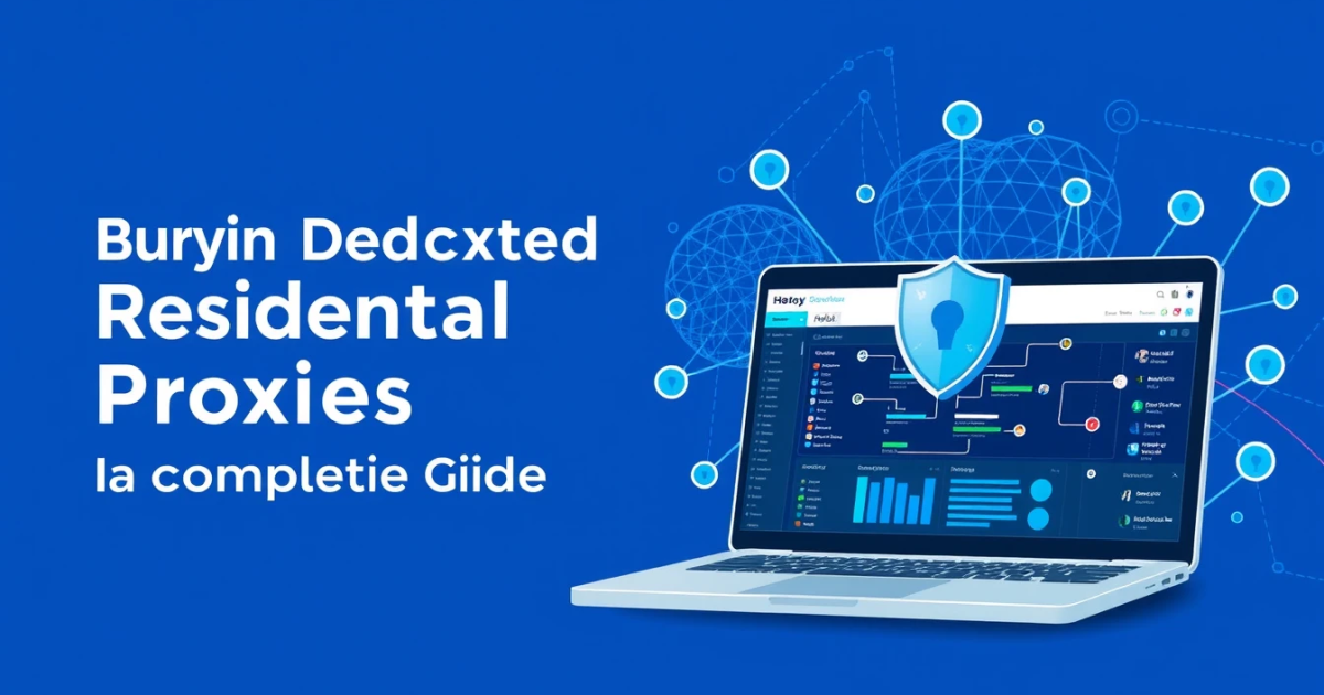 Buying Dedicated Residential Proxies in UAE: Complete Guide