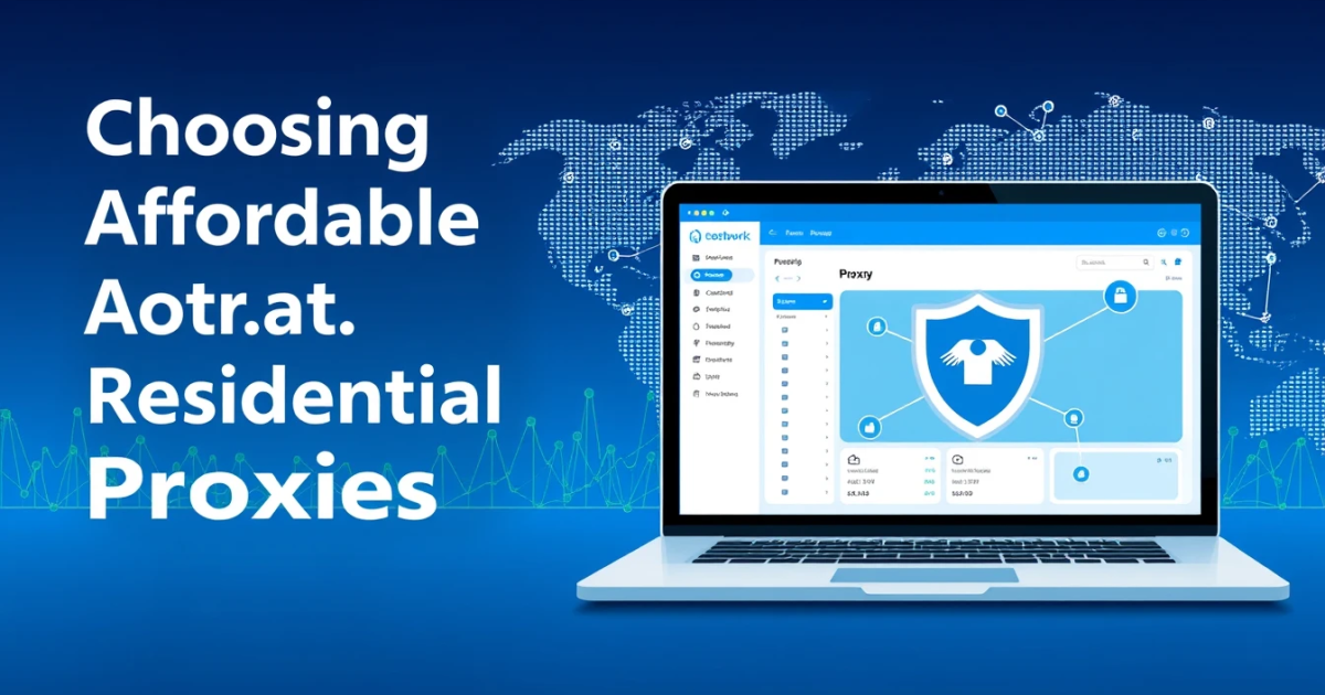 Choosing Affordable Rotating Residential Proxies: Everything You Need to Know
