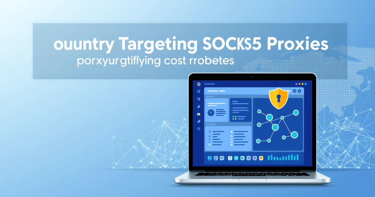 Country Targeting SOCKS5 Proxies: Everything You Need to Know