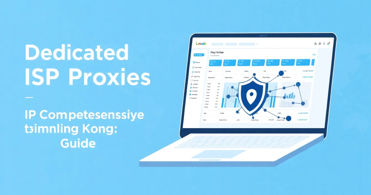 Dedicated ISP Proxies in Hong Kong: A Comprehensive Guide