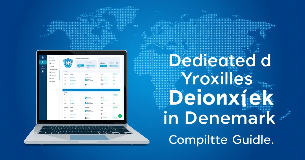 Dedicated Mobile Proxies in Denmark: Your Complete Guide