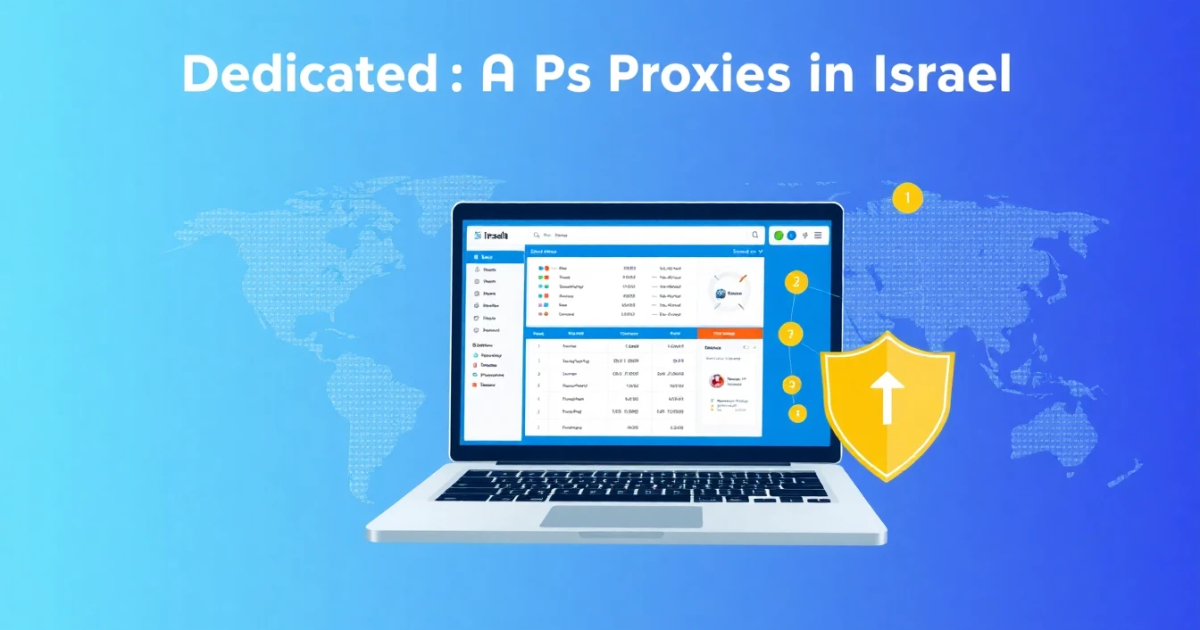 Dedicated Residential Proxies in Israel: A Comprehensive Guide