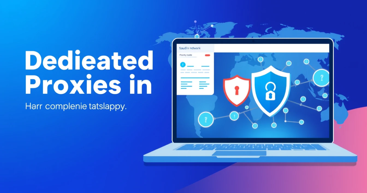 Dedicated Residential Proxies in Saudi Arabia: Your Complete Guide
