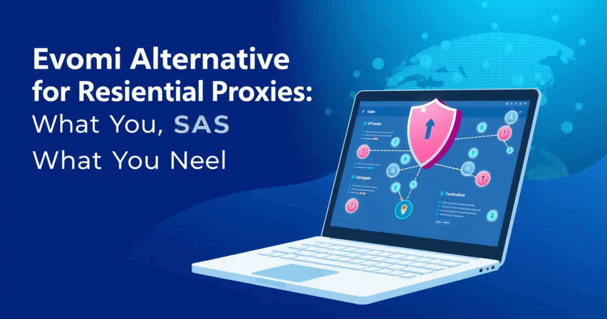 Evomi Alternative for Residential Proxies: What You Need to Know