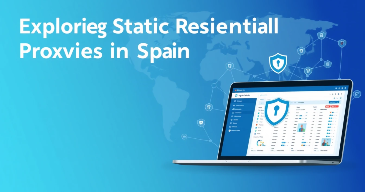 Exploring Static Residential Proxies in Spain