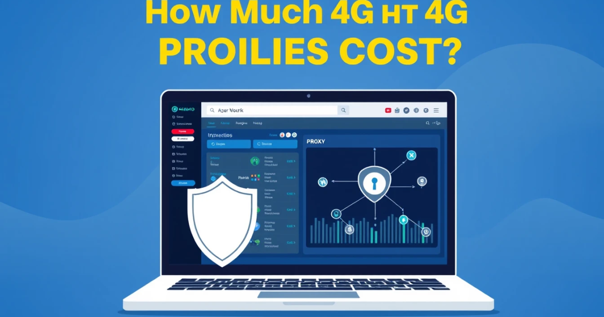 How Much Do 4G Mobile Proxies Cost?