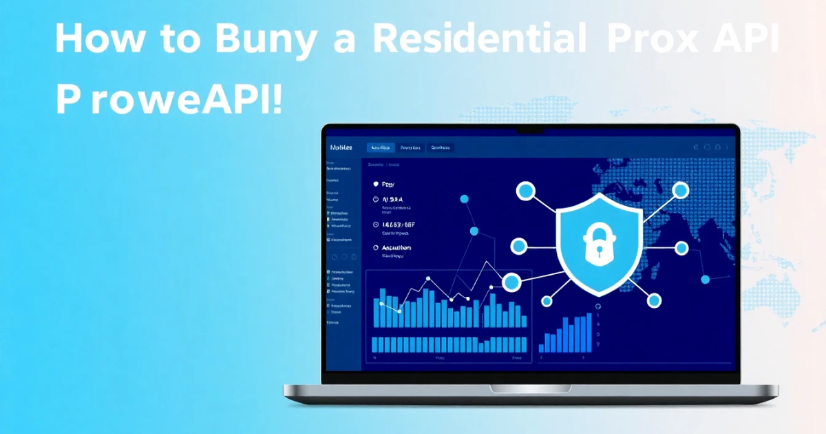 How to Buy a Residential Proxy API in Ukraine
