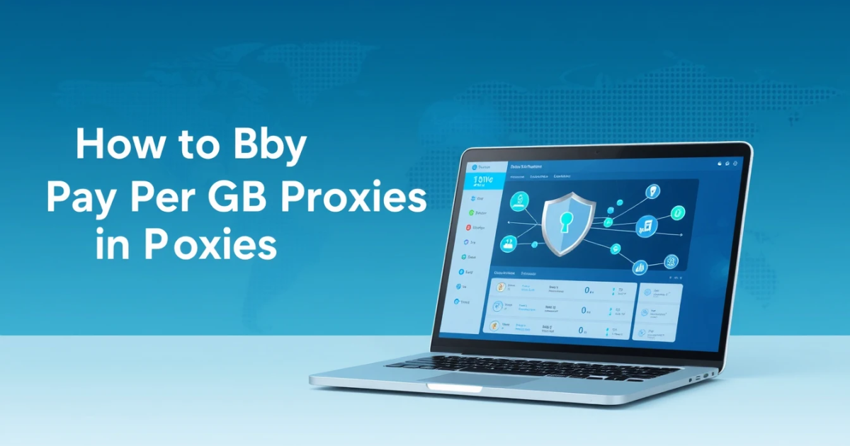 How to Buy Pay Per GB Proxies in Spain