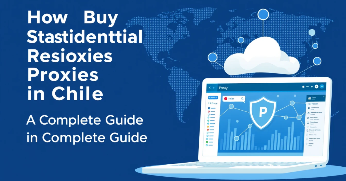 How to Buy Static Residential Proxies in Chile: A Complete Guide