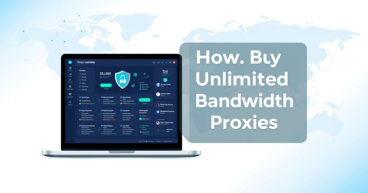 How to Buy Unlimited Bandwidth Proxies in UAE