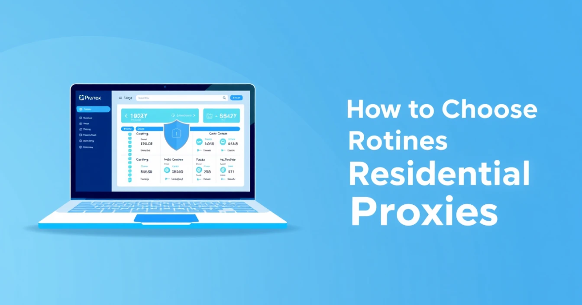 How to Choose Rotating Residential Proxies