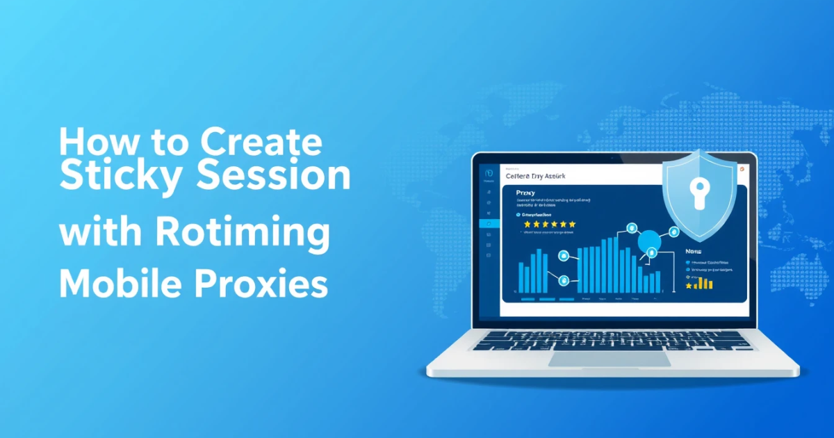 How to Create Sticky Sessions with Rotating Mobile Proxies