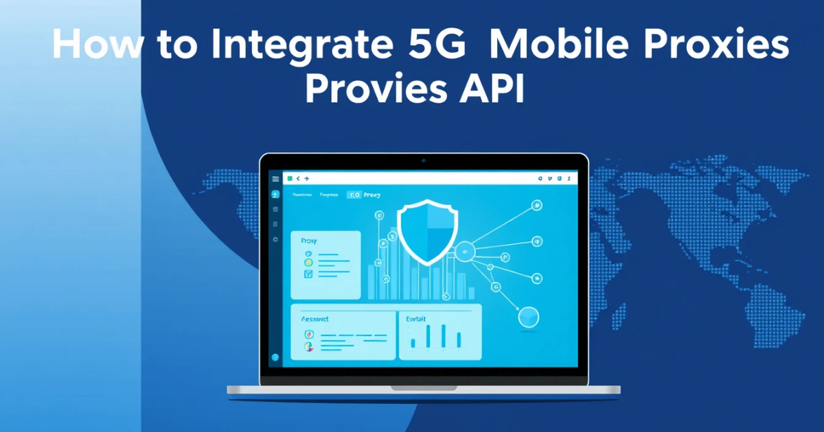 How to Integrate 5G Mobile Proxies API
