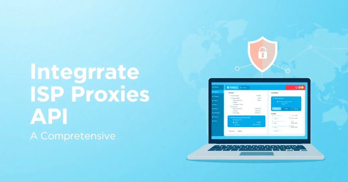 How to Integrate ISP Proxies API: A Comprehensive Guide