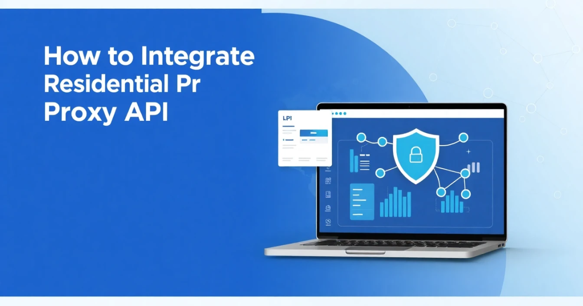 How to Integrate Residential Proxy API