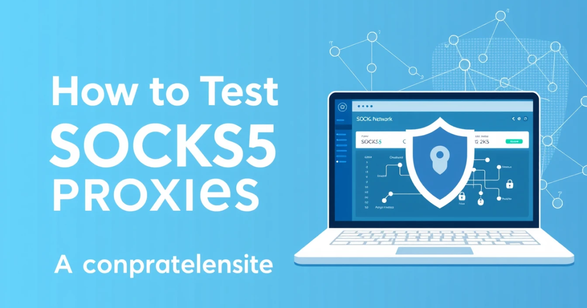 How to Test SOCKS5 Proxies: A Comprehensive Guide