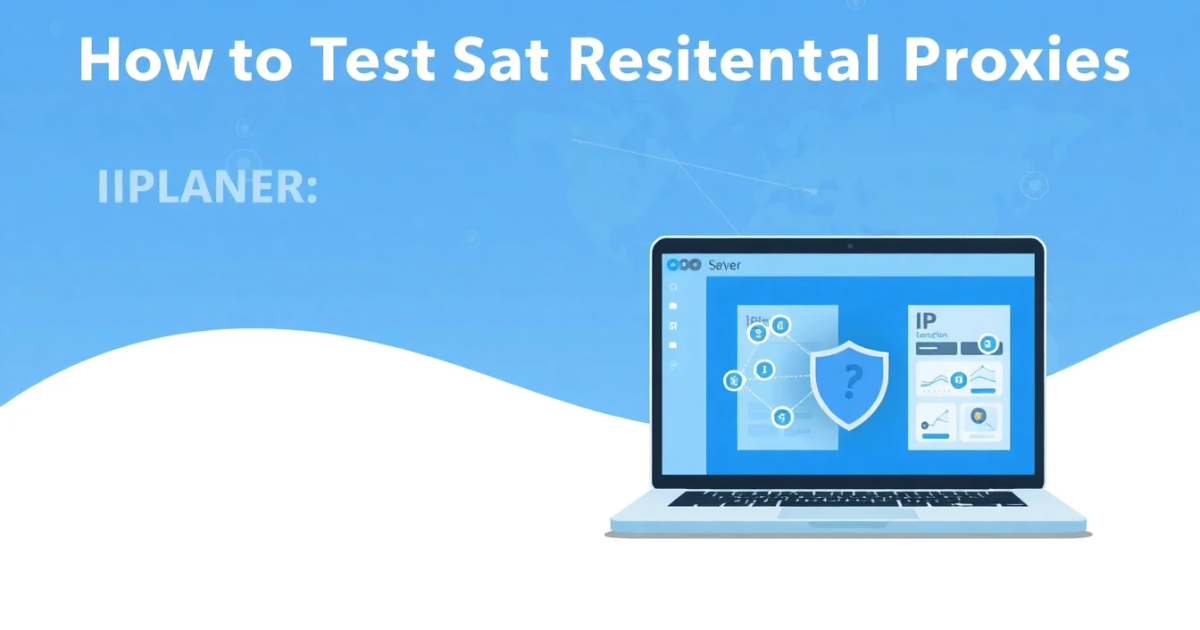 How to Test Static Residential Proxies