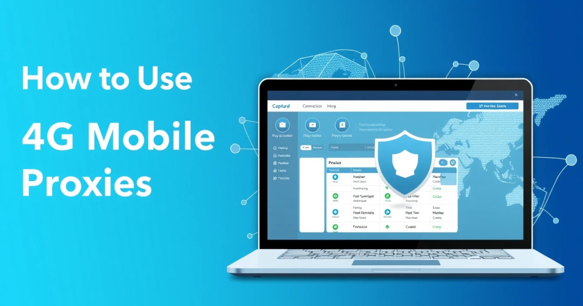 How to Use 4G Mobile Proxies for Website Testing