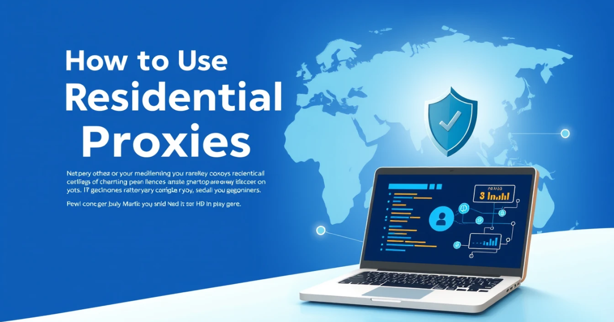 How to Use Residential Proxies for Market Research