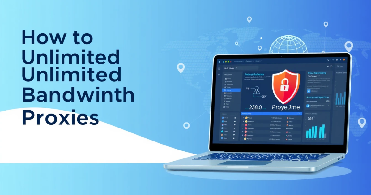How to Use Unlimited Bandwidth Proxies for Price Monitoring