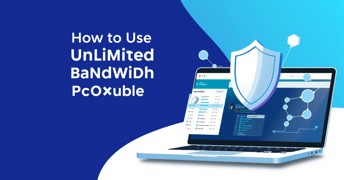 How to Use Unlimited Bandwidth Proxies for Public Data Collection