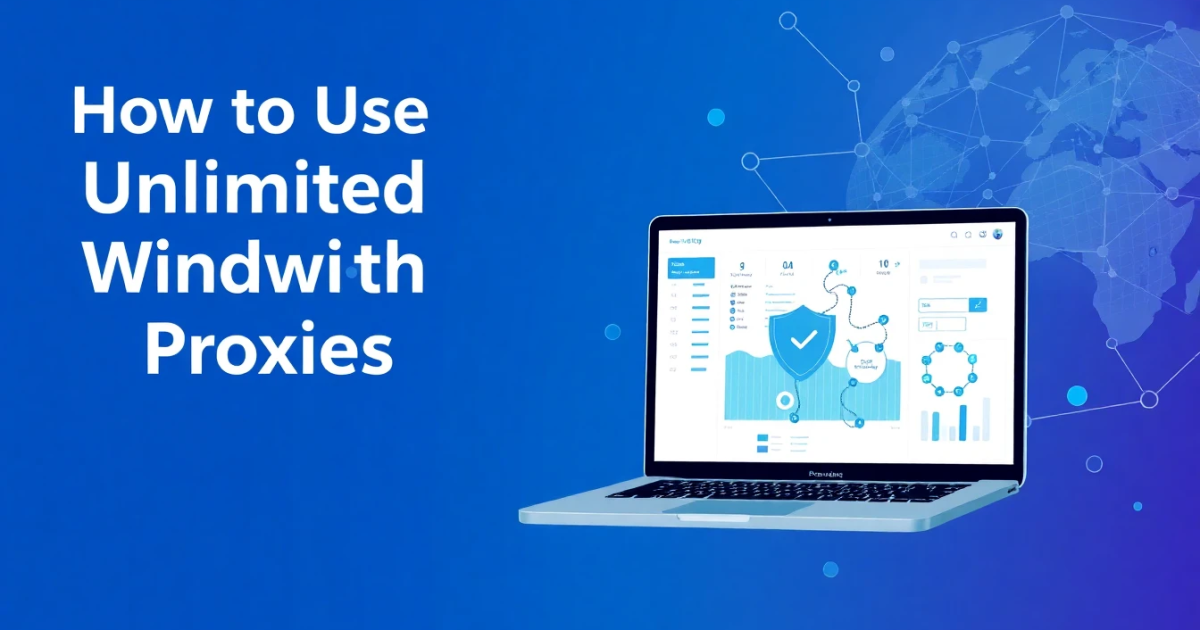 How to Use Unlimited Bandwidth Proxies for Website Testing