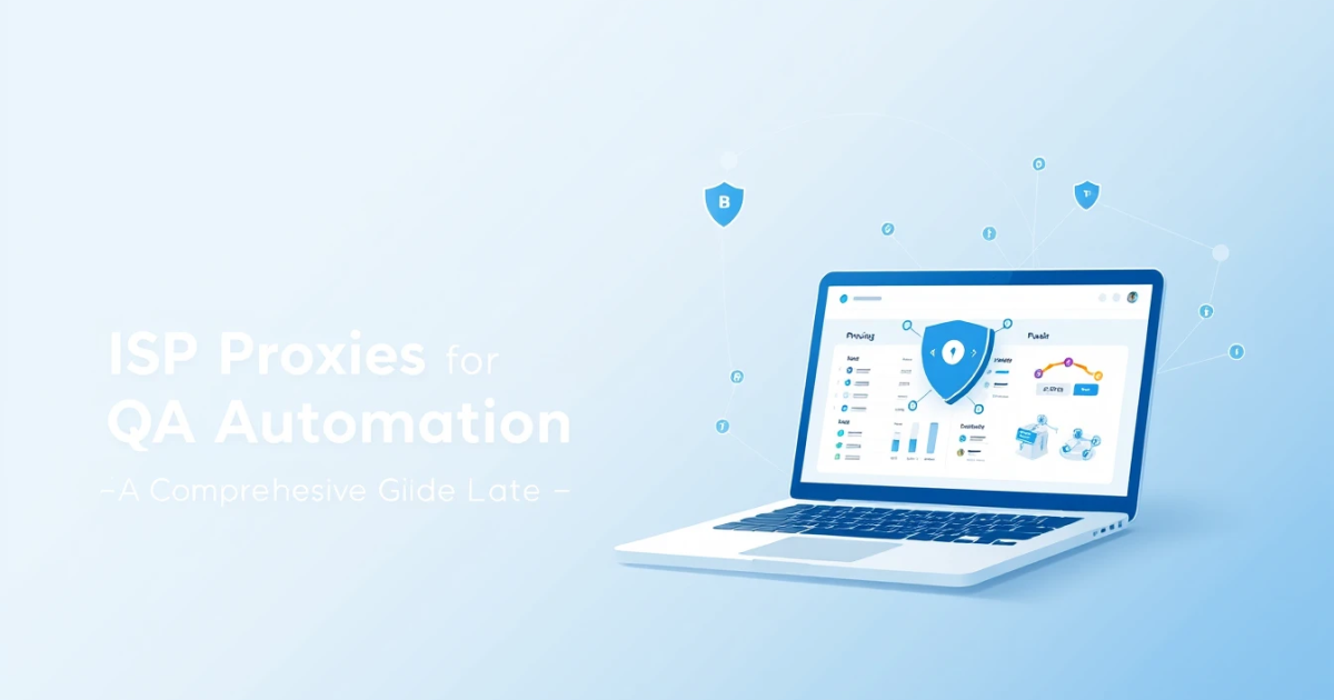 ISP Proxies for QA Automation: A Comprehensive Guide