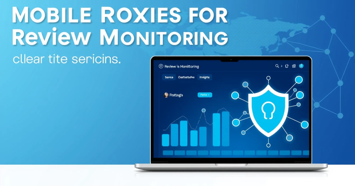 Mobile Proxies for Review Monitoring: Ensure Quality Insights