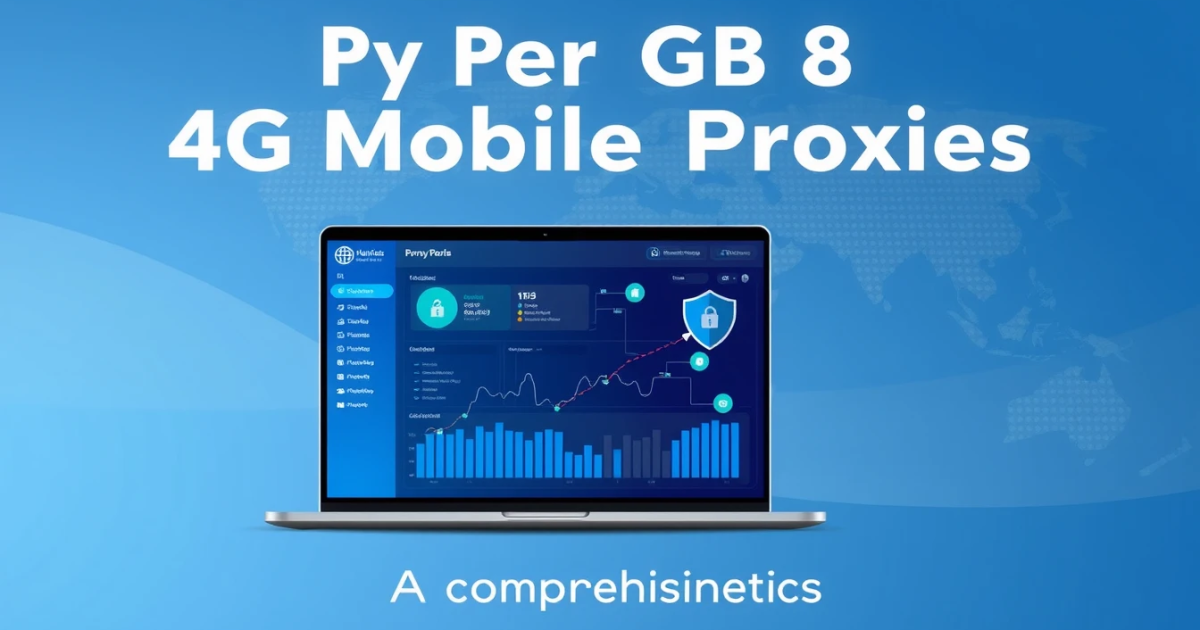 Pay Per GB 4G Mobile Proxies: A Comprehensive Guide
